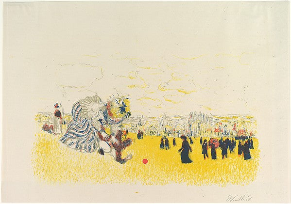 Jeux d'enfants   from the Album des Peintres-Graveurs  1897-Éd, Poster Print