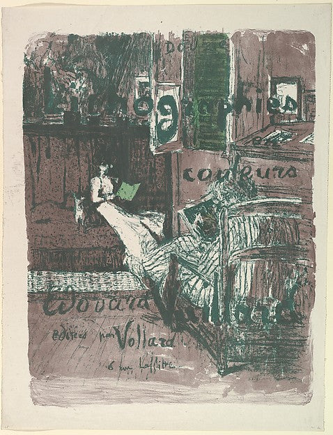 Cover for the album Landscapes and Interiors  1899-Édouard Vui,16x12"(A3) Poster