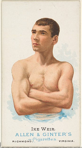 :Ike Weir Pugilist from World's Champions Series 1 for Allen-16x12"(A3) Poster