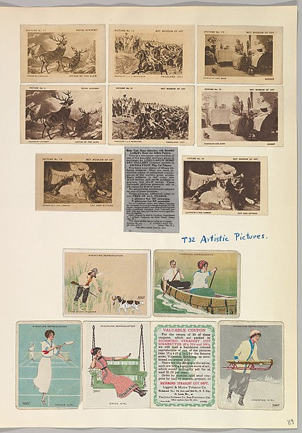 :Album 242 page 136 early 1900s-16x12"(A3) Poster