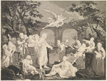 After William Hogarth:The Pool of Bethesda c1772-16x12"(A3) Poster