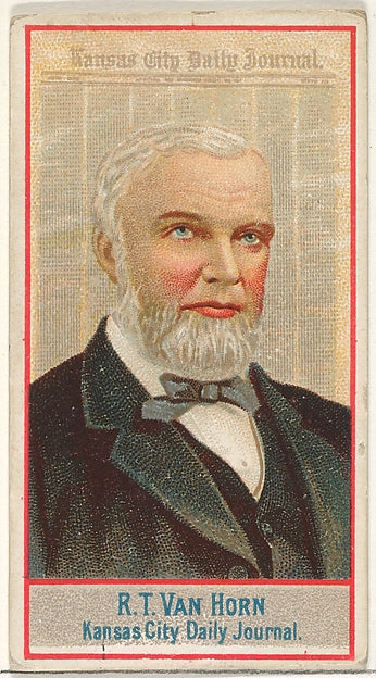 :R.T. Van Horn Kansas City Daily Journal from the American E-16x12"(A3) Poster