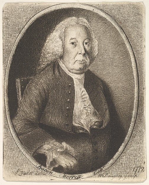 Portrait of Bacon Morritt 1772-William Doughty, After Lewis Va,  Poster Print Wall Art