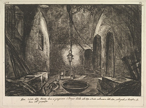 View of Pompeii  n.d.-Francesco Piranesi,16x12"(A3)Poster