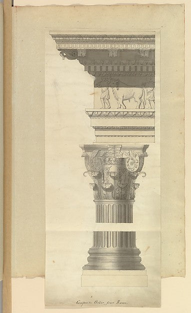 Composite Order from Rome 1845–70-Alfred Henry Forrester [Alfr,  Poster Print Wall Art