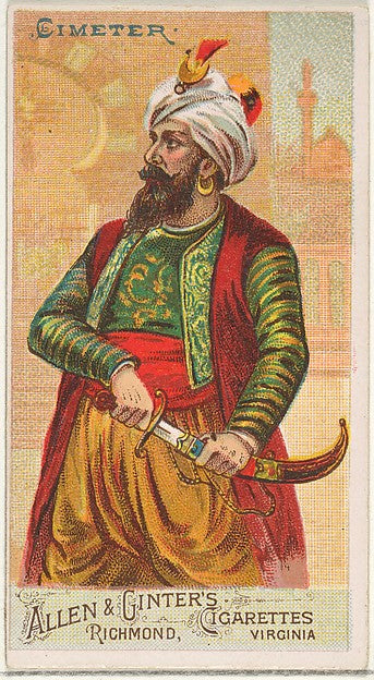 :Cimeter from the Arms of All Nations series for Allen & Gin-16x12"(A3) Poster