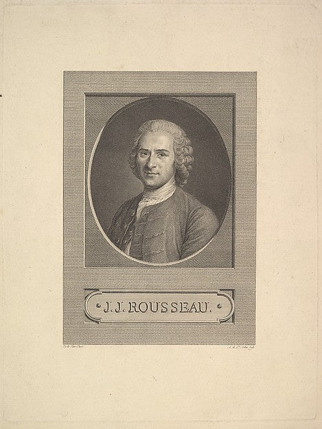 Augustin de Saint-Aubin , After Maurice Quentin de La Tour:P-16x12"(A3) Poster