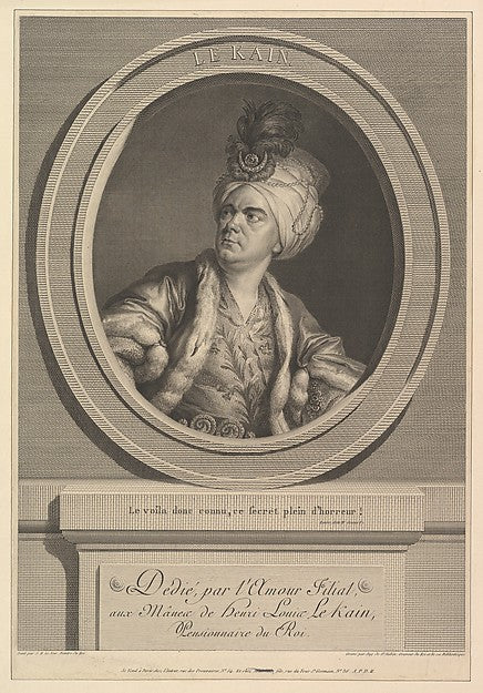 Augustin de Saint-Aubin , After Simon Bernard Le Noir:Portra-16x12"(A3) Poster
