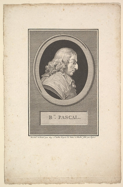 Augustin de Saint-Aubin , After Augustin Pajou:Portrait of B-16x12"(A3) Poster
