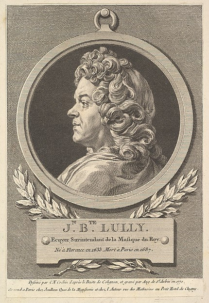 Augustin de Saint-Aubin , After Charles Nicolas Cochin II , -16x12"(A3) Poster