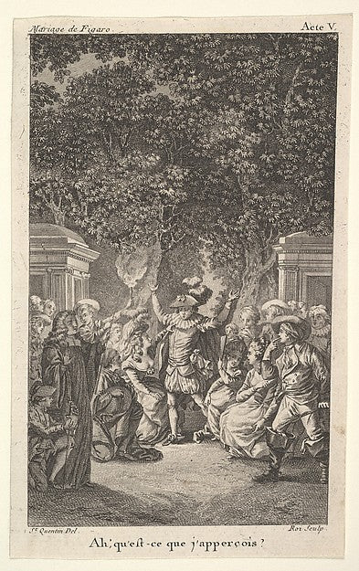 A young boy holds a torch under trees in a garden  at center a,  Poster Print Wall Art