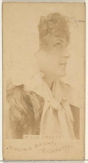 :Mlle. Crouzet Virginia Brights Cigarettes-16x12"(A3) Poster