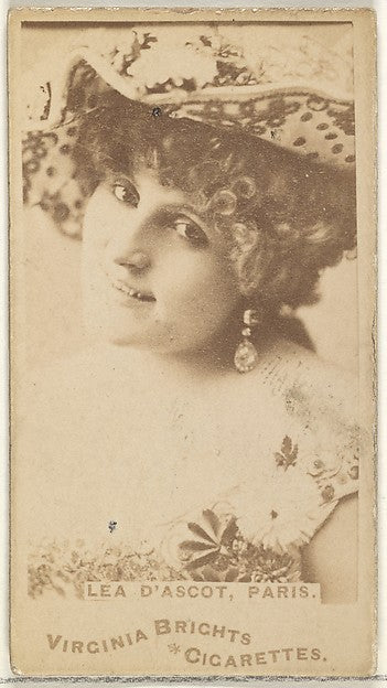 :Lea D'ascot Paris Virginia Brights Cigarettes-16x12"(A3) Poster