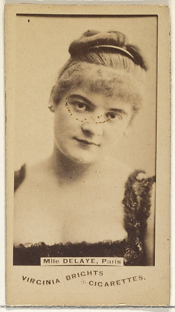 :Mlle. Delaye Paris Virginia Brights Cigarettes-16x12"(A3) Poster