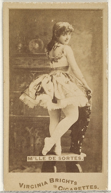 :Mlle. de Sortes Virginia Brights Cigarettes-16x12"(A3) Poster
