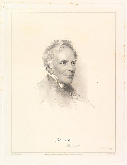 After George Richmond:Portrait of John Keble 1863-16x12"(A3) Poster