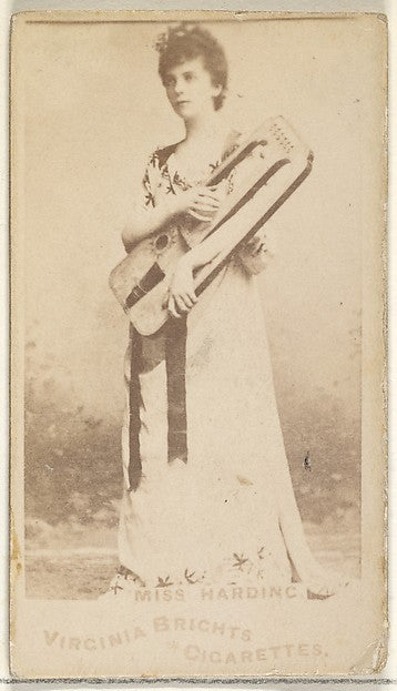 :Miss Harding Virginia Brights Cigarettes-16x12"(A3) Poster