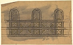 Anonymous, French, 20th century:Horizontal Frieze with Two B-16x12"(A3) Poster