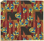 Anonymous, French, 20th century:Repetitive Pattern with Mult-16x12"(A3) Poster