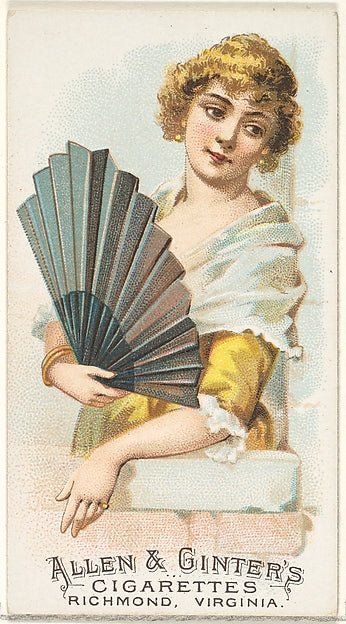 :Plate 15 from the Fans of the Period series for Allen & Gin-16x12"(A3) Poster