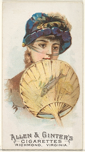 :Plate 29 from the Fans of the Period series for Allen & Gin-16x12"(A3) Poster