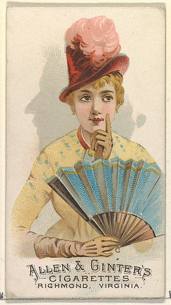 :Plate 32 from the Fans of the Period series for Allen & Gin-16x12"(A3) Poster