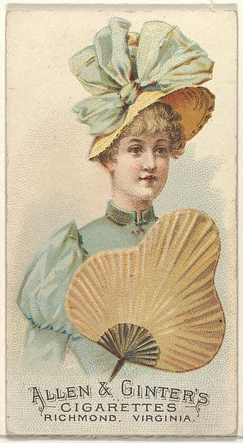 :Plate 39 from the Fans of the Period series for Allen & Gin-16x12"(A3) Poster