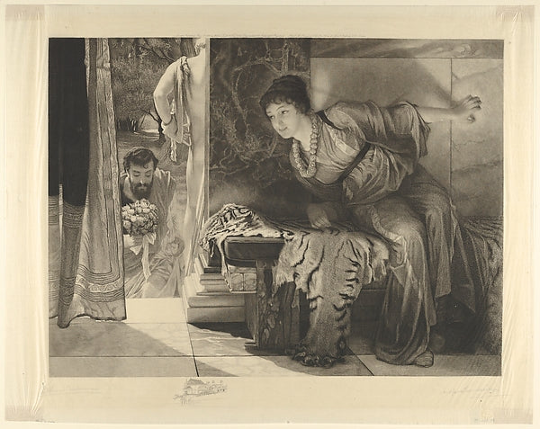 After Sir Lawrence Alma-Tadema , Dronrijp 1836–1912 Wiesbade-16x12"(A3) Poster