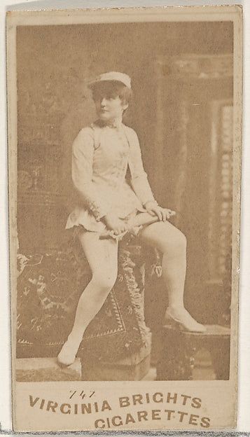 :Card 747 Virginia Brights Cigarettes-16x12"(A3) Poster