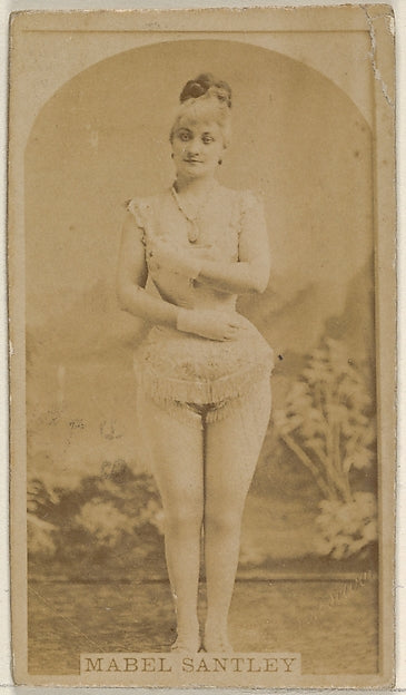 :Mabel Santley Virginia Brights Cigarettes c1888-16x12"(A3) Poster