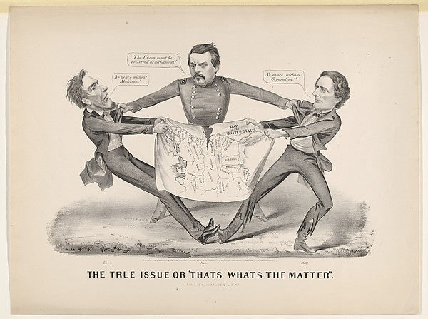 :The True Issue or "Thats Whats the Matter" 1864-16x12"(A3) Poster