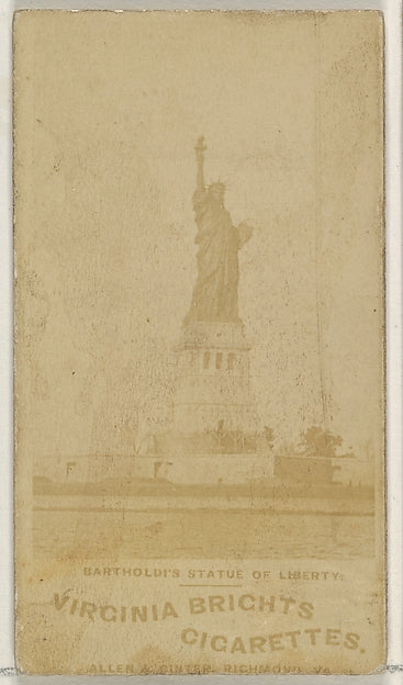 :Bartholdi's Statue of Liberty from the Views series for Vir-16x12"(A3) Poster