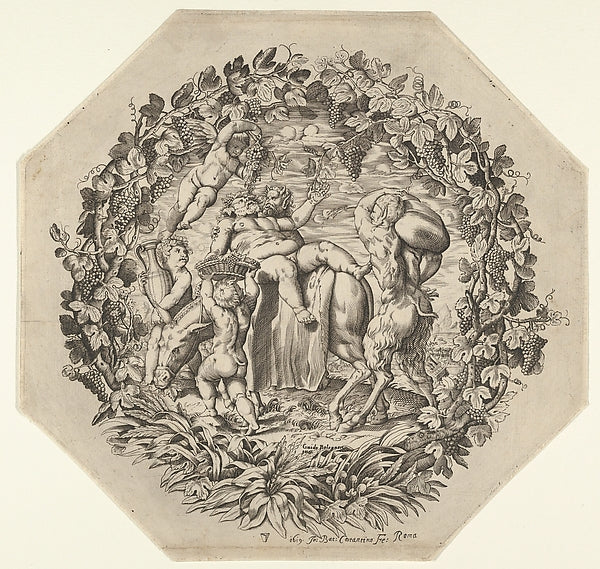 Bacchanal  1619-Giovanni Battista Costantini, After Guido Reni,  Poster Print Wall Art