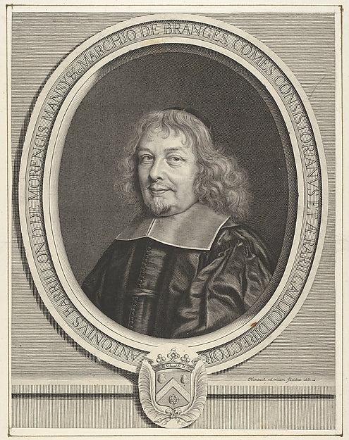 Antoine Barillon 1661-Robert Nanteuil,  Poster Print Wall Art