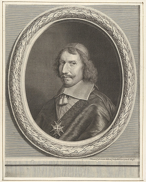 Cardinal Antonio Barberini c1657-Robert Nanteuil,  Poster Print Wall Art