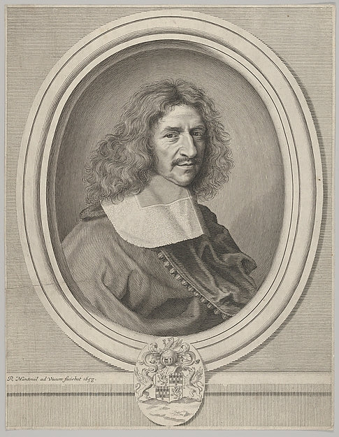 Louis Hesselin 1658-Robert Nanteuil, Poster Print