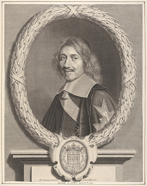 Chancelier Le Tellier 17th cent-Robert Nanteuil,  Poster Print Wall Art