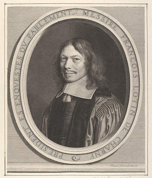 François Lotin de Charny c1657-Robert Nanteuil, Poster Print