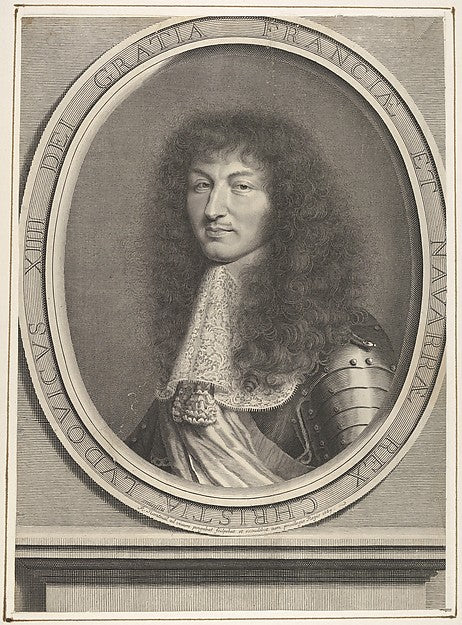 Louis XIV 1667-Robert Nanteuil, Poster Print