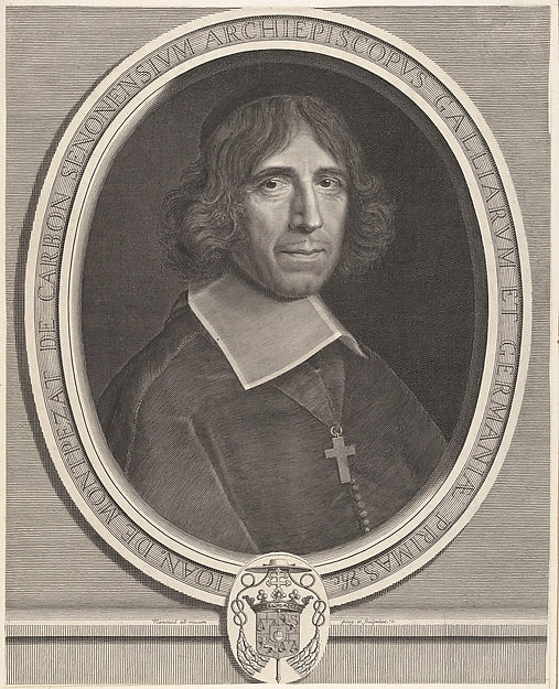 Jean de Montpezat de Carbon c1673-Robert Nanteuil, Poster Print