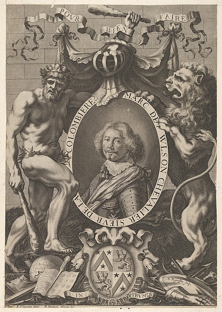 Marc de Wilson 17th cent-Nicolas Regnesson,After François Cha, Poster Print