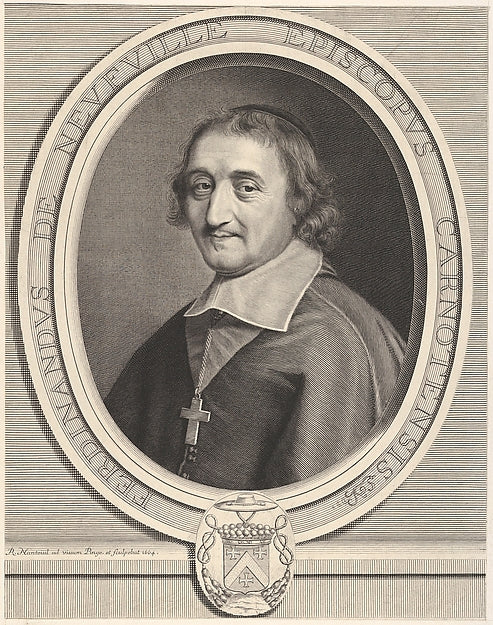 Ferdinand de Neufville de Villeroy c1664-Robert Nanteuil, Poster Print
