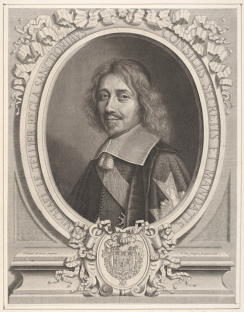 Michael IV Le Tellier 17th cent-Pieter Louis van Schuppen,Aft, Poster Print