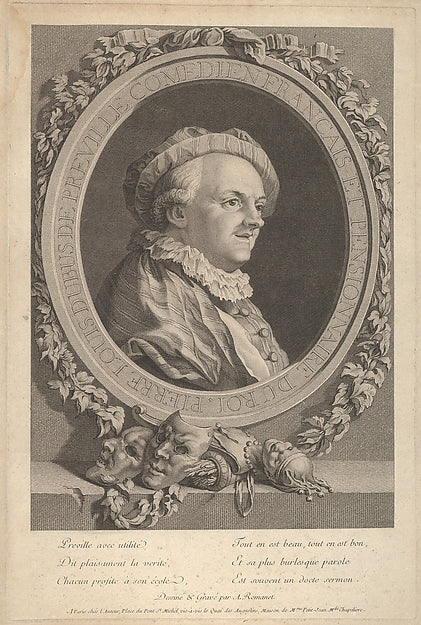 Pierre Louis Dubus de Preville late 18th–early 19th cent-Antoi, Poster Print