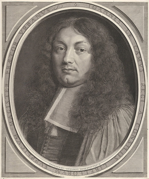 Jean Le Camus 1674-Robert Nanteuil, Poster Print