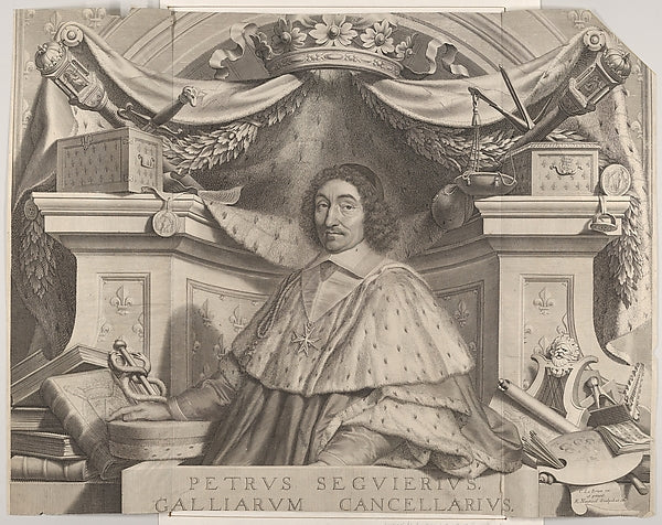 Le chancelier Pierre Séguier c1656-Robert Nanteuil,After Char, Poster Print