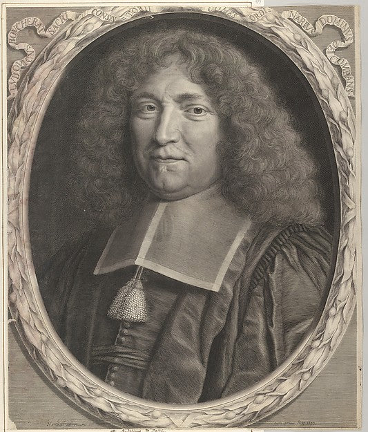 Le chancelier Louis Boucherat 1677-Robert Nanteuil, Poster Print
