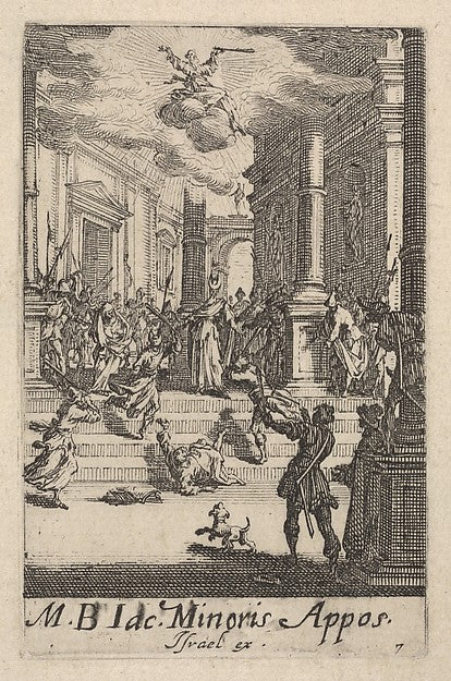 Jacques Callot :Martyrdom of Saint James the Lesser from the-16x12"(A3) Poster