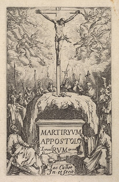 Jacques Callot :Frontispiece from the series 'The little apo-16x12"(A3) Poster