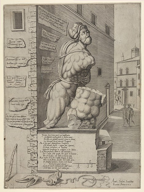 Pasquino 1542-Anonymous,  Poster Print